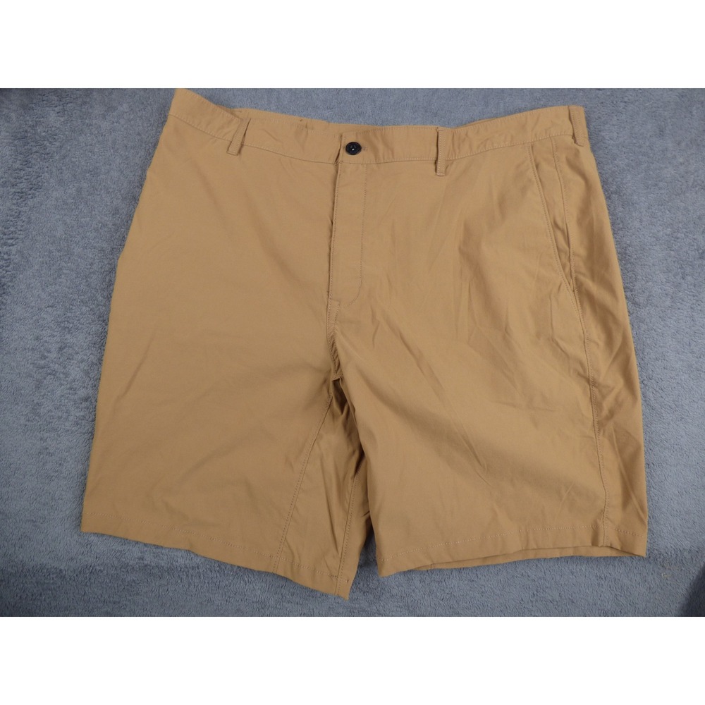 The North Face Mens Tan Khaki Hiking Shorts Size 40 Quick Dry Mesh Pockets